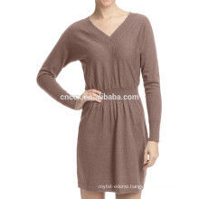 15JWT0113 woman summer cotton cashmere sweater dress